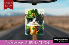 St. Patricks Day Air Freshener PNG - Cute Animals PNG Product Image 1