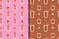 Coquette Summer Drinks Seamless Patterns &amp; Papers Product Image 2