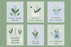 Motivational Self Love Floral Posters Product Image 2
