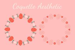 Pink Easter Wreaths, Card Templates Product Image 2