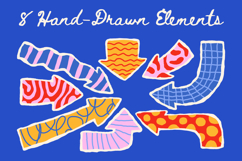 Colorful Collage Arrows Set Product Image 2