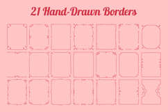 Vintage Curly Line Rectangle Frames Product Image 2