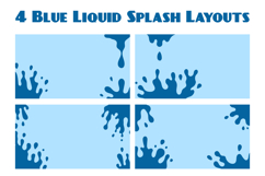 Water Splash Backgrounds Product Image 2