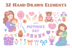 Happy Mother&#039;s Day PNG Clipart Product Image 2