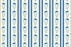 Vintage Seashell Seamless Patterns &amp; Digital Papers Product Image 2