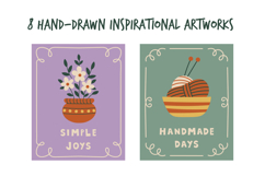 Vintage Cottagecore Quote Posters Product Image 2