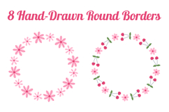 Coquette Romantic Frames PNG Clipart Product Image 2