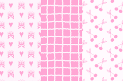 Romantic Doodle Seamless Patterns &amp; Papers Product Image 2