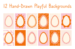 Easter Egg Frames &amp; Backgrounds Product Image 2
