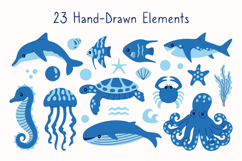 Sea Animals PNG Clipart Product Image 2