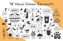 Dog Cafe Doodles PNG Clipart Product Image 2