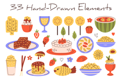 Korean Desserts PNG Clipart Product Image 2