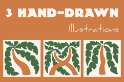 Palm Tree Abstract Art PNG JPG EPS Product Image 2