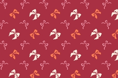 Coquette Vintage Bows Seamless Patterns &amp; Digital Papers Product Image 2
