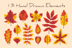 Colorful Autumn Leaves PNG Clipart Product Image 2