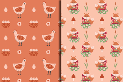 Garden Animals Seamless Patterns &amp; Digital Papers Product Image 2