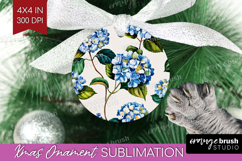 Summer Flowers Ornament PNG - Floral PNG Sublimation Product Image 1