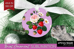 Summer Flowers Ornament PNG - Floral PNG Sublimation Product Image 1