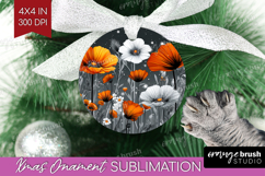 3D Flowers Ornament PNG - Summer PNG Sublimation Product Image 1