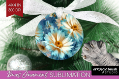 3D Flowers Ornament PNG - Summer PNG Sublimation Product Image 1