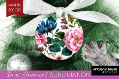 3D Flowers Ornament PNG - Summer PNG Sublimation Product Image 1