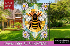 Summer Garden Flag Sublimation - Sping Welcome Sign PNG Product Image 1