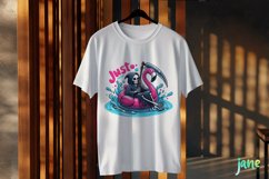 Summer Skeleton Sublimation Clipart Product Image 2