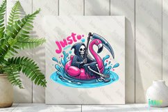 Summer Skeleton Sublimation Clipart Product Image 3