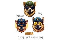 Dog Akita Clipart Product Image 1