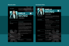 Clean Futuristic Resume for Tech Careers Product Image 2