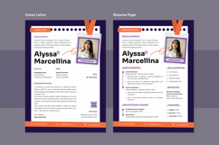 Elegant CV with Visual Character Product Image 2