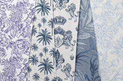 TOILE DE JOUY vector patterns set Product Image 7