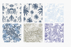 TOILE DE JOUY vector patterns set Product Image 2