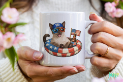Patriotic Cat Collection PNG Product Image 3