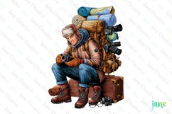 Travel Clipart Sublimation Product Image 1