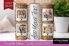 Animal Print Photo Tumbler PNG - Wild Animal Picture Tumbler Product Image 1