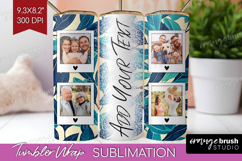 Eucalyptus Photo Tumbler PNG - Botanical Picture Tumbler Product Image 1