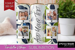 Eucalyptus Photo Tumbler PNG - Botanical Picture Tumbler Product Image 1