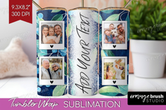 Eucalyptus Photo Tumbler PNG - Botanical Picture Tumbler Product Image 1