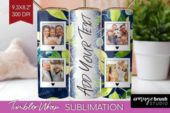 Eucalyptus Photo Tumbler PNG - Botanical Picture Tumbler Product Image 1