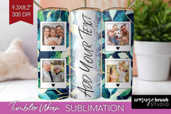 Eucalyptus Photo Tumbler PNG - Botanical Picture Tumbler Product Image 1