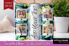 Eucalyptus Photo Tumbler PNG - Botanical Picture Tumbler Product Image 1