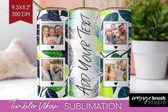 Eucalyptus Photo Tumbler PNG - Botanical Picture Tumbler Product Image 1