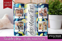 Eucalyptus Photo Tumbler PNG - Botanical Picture Tumbler Product Image 1