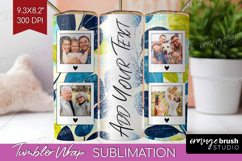 Eucalyptus Photo Tumbler PNG - Botanical Picture Tumbler Product Image 1