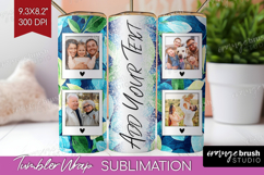 Eucalyptus Photo Tumbler PNG - Botanical Picture Tumbler Product Image 1