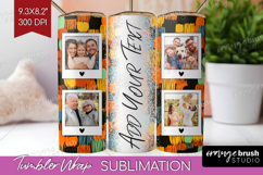 Halloween Photo Tumbler PNG - Brush Stroke Picture Tumbler Product Image 1