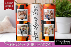 Halloween Photo Tumbler PNG - Brush Stroke Picture Tumbler Product Image 1
