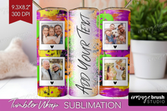 Halloween Photo Tumbler PNG - Brush Stroke Picture Tumbler Product Image 1