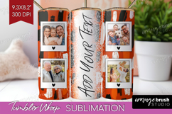 Halloween Photo Tumbler PNG - Brush Stroke Picture Tumbler Product Image 1